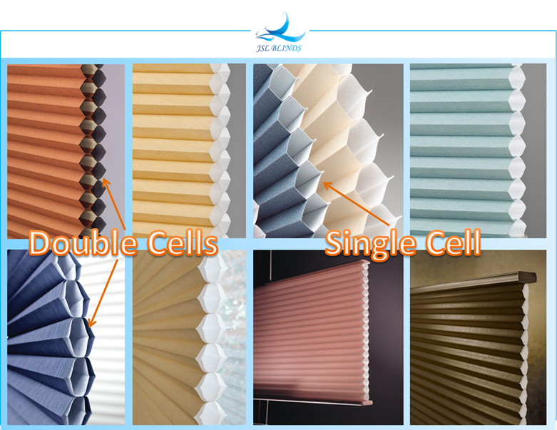 Honeycomb Blinds for French Doors