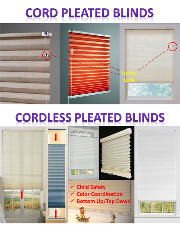 Easy Fix Pleated Shades